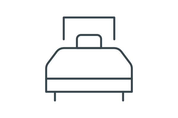 3 twin beds